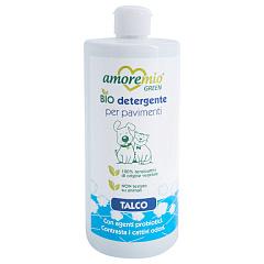 Био-средство для мытья пола от следов животных Тальк Amoremio Green BIO Detergent Talc