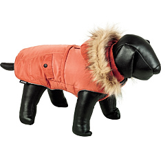 Зимнее утепленное пальто для собак со съемным капюшоном Semic Dog Coat Hood Nobby