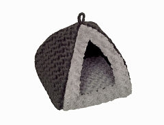 Плюшевый лежак-домик для маленьких собак и котов Seoli Nobby Плюшевый лежак-домик для маленьких собак и котов Seoli Nobby