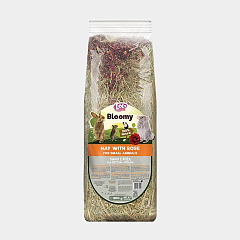 Сіно для гризунів та кроликів з Пелюстками Троянд LoLo Pets Bloomy Small Animals Hay & Rose