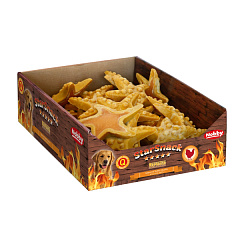 Жувальні ласощі для собак Морські Зірки з Курки Nobby StarSnack BBQ Chicken Starfish Жувальні ласощі для собак Морські Зірки з Курки Nobby StarSnack BBQ Chicken Starfish