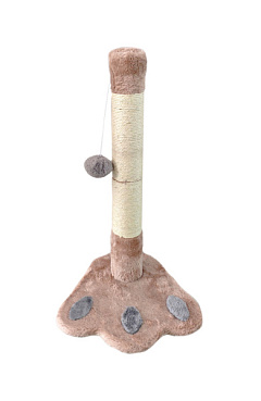 Кігтеточка-стовпчик для кота у вигляді Лапки з іграшкою Imac Corinne