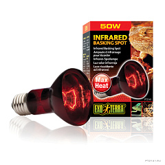 Инфракрасная лампа накаливания для обогрева террариума Exo Terra Basking Spot Infrared 50W