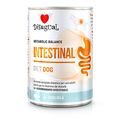 Вологий лікувальний корм для собак при розладах травлення Паштет з Морського Язика Disugual Metabolic Balance Diet Dog Intestinal Sole Fish