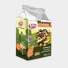 Лакомства для грызунов и кроликов Цветочный Микс LoLo Pets Bloomy Small Animals Flower Mix