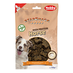 Безглютеновые протеиновые лакомства для собак Косточки из Конины Nobby StarSnack Gluten Free Hich Protein Horse Bones