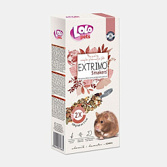 Ласощі для хом'яка Вітамінізовані палички LoLo Pets Smakers Extrimo Hamster Ласощі для хом'яка Вітамінізовані палички LoLo Pets Smakers Extrimo Hamster
