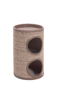 Кругла кігтеточка-вежа для двох котів Imac Pepe