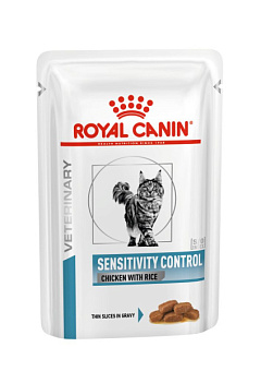 Вологий лікувальний корм для дорослих кішок при харчовій непереносимості та алергії Royal Canin Veterinary Sensitivity Control s/o index