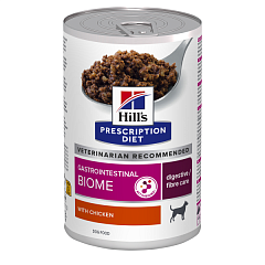 Лікувальна консерва з куркою для собак при розладах травлення та діареї Hill's Prescription Diet Gastrointestinal Biome