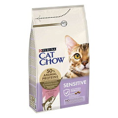 Сухой корм для кошек с чувствительным пищеварением Purina Cat Chow Sensitive