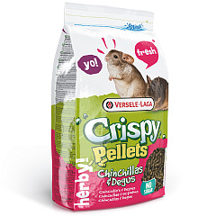 Сбалансированный корм для шиншилл и дегу Versele-Laga Crispy Pellets Chinchillas & Degus