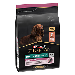 Сухий корм для собак маленьких порід з чутливою шкірою з Лососем Purina Pro Plan Small & Mini Adult 1+ Sensitive Skin Salmon