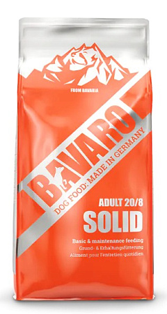 Сухий корм для дорослих собак з нормальною активністю Josera Bavaro Solid 20/8