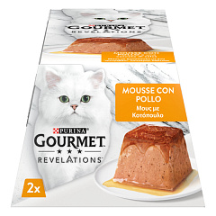 Консерва для котов Мусс из Курицы в подливке Purina Gourmet Revelations Mousse Chicken
