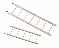 Игрушка для больших попугаев Деревянная лестница на крючках Ladder Big Parrot Toy Nobby Игрушка для больших попугаев Деревянная лестница на крючках Ladder Big Parrot Toy Nobby