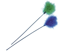 Игрушка для котов Дразнилочка Пух Rod Feather Nobby