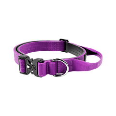 Професійний тактичний нашийник для цуценят та маленьких собак BullyBillows Combat Collar Handle 2.5 cm