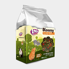 Ласощі для гризунів та кроликів Вівсяна трава з Морквою LoLo Pets Bloomy Small Animals Oat Herb With Carrot