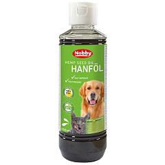 Натуральное конопляное масло для собак и котов Hemp Seed Oil Nobby