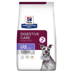 Сухий лікувальний корм для собак дієтичний при розладах харчування Hill's Diet Low Fat Digestive Care