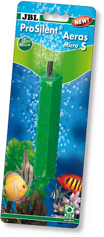 Распылитель воздуха с большой поверхностью распыления мелких пузырьков в аквариуме JBL ProSilent Aeras Micro S