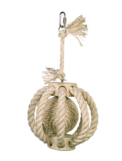 Игрушка для попугаев Кольцо с мячом Climbing Parrot Toy Nobby