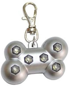 Светодиодный мигающий кулон-косточка на ошейник Starlight Bone Nobby Светодиодный мигающий кулон-косточка на ошейник Starlight Bone Nobby