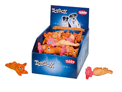 Игрушка для маленьких собак ToyBox Цыпленок и Поросенок Latex Nobby
