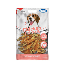 Натуральные протеиновые лакомства для собак Анчоусы в Курином Мясе Nobby StarSnack Classic Extra Protein Chicken Fish Pack