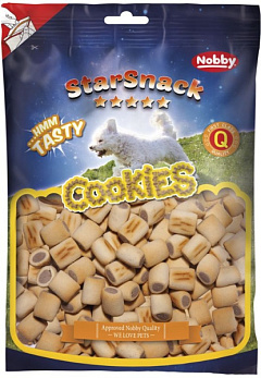 Натуральные лакомства для собак Печенье с мясной начинкой Nobby StarSnack Cookies Duo Maxi Натуральные лакомства для собак Печенье с мясной начинкой Nobby StarSnack Cookies Duo Maxi