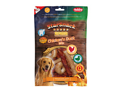 Ласощі для чищення зубів собак Барбекю з Курки та Качки Nobby StarSnack Dental BBQ Chicken´n Duck Mix