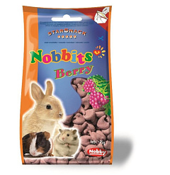 Ласощі для гризунів Дропси з Лісовими Ягодами Nobby StarSnack Nobbits Berry