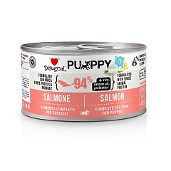 Монопротеиновая безглютеновая консерва для щенков Паштет из Лосося Disugual Puppy MonoProtein 94% Salmon Монопротеиновая безглютеновая консерва для щенков Паштет из Лосося Disugual Puppy MonoProtein 94% Salmon