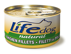 Консерва для собак Куриное филе Life Dog Natural Chiken Fillets