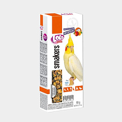Ласощі для корел Вітамінізовані палички з фруктами LoLo Pets Smakers Corella Fruits Ласощі для корел Вітамінізовані палички з фруктами LoLo Pets Smakers Corella Fruits